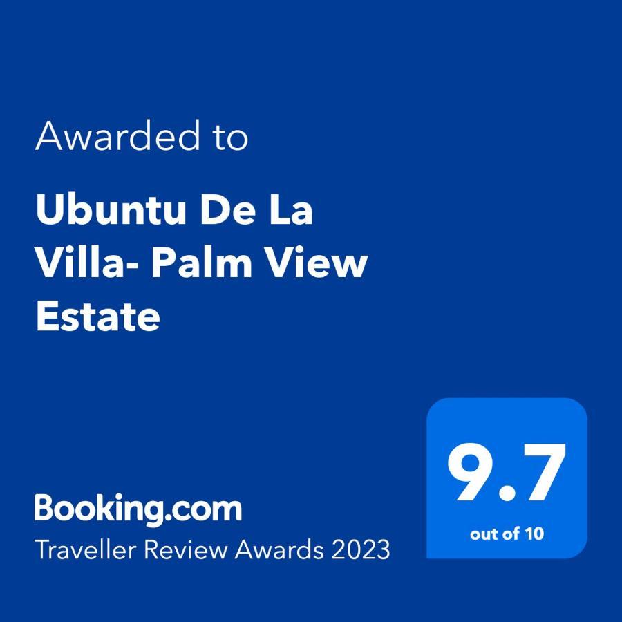 Ubuntu De La Villa- Palm View Estate Mammee Bay Exterior foto